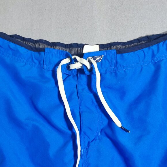 Speedo swim trunk men's size L light blue with grey colour - Picture 2 of 12